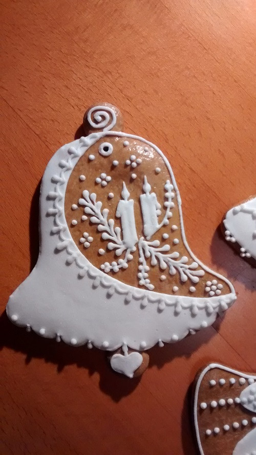 Vánoční perníkové zvonky — foto 5