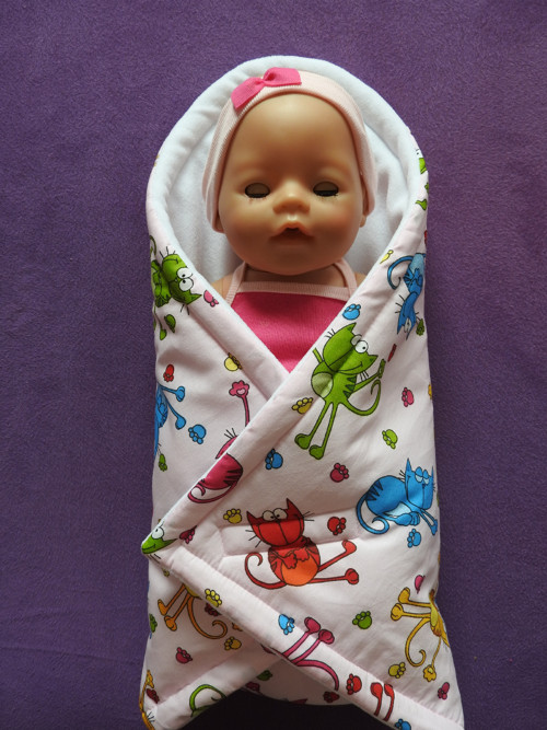 Zavinovačka na panenky 28-43 cm — foto 2