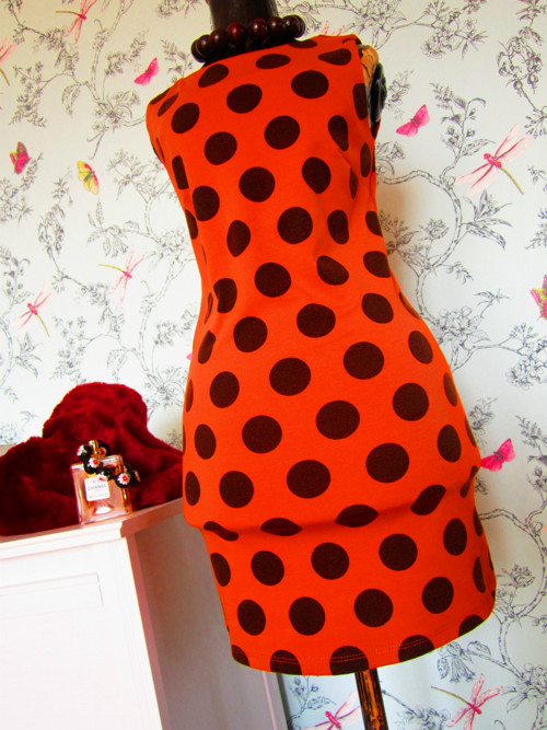 Šaty orange&dots — foto 2
