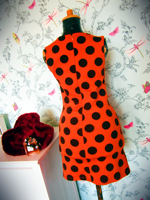 Šaty orange&dots — foto 4