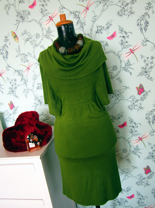 Šaty green v úpletu — foto 4