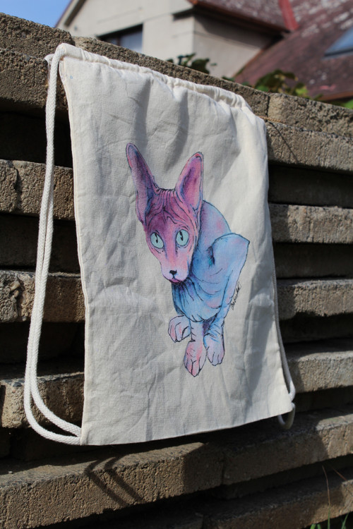 Plátěná batoh Sphinks — foto 2