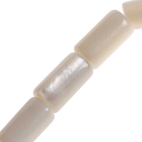 Perleťový váleček, 9x5 mm (4 ks) — foto 2