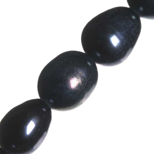 Říční perličky modré, 3x4-5 mm (75 ks) — foto 2