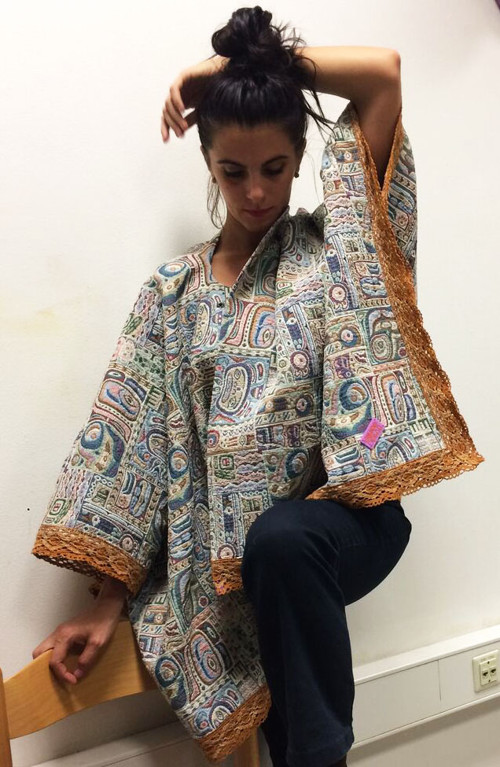 Luxusné poncho — foto 2
