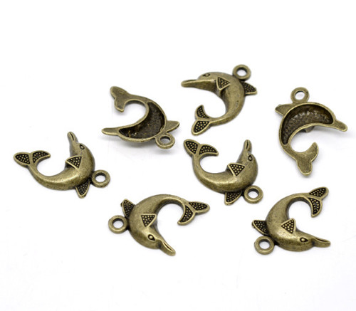 Delfín/ bronz/ 32x21mm — foto 2
