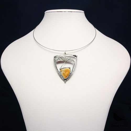2 v 1 (krajkový Achát) - náhrdelník — foto 4