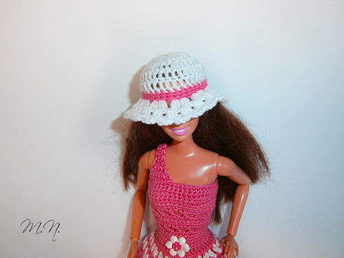 Romantické šatky pro BARBIE — foto 3
