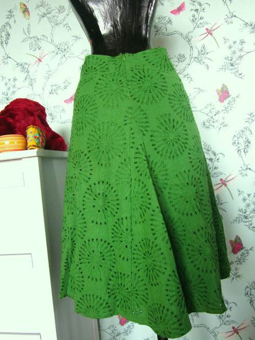 Sukně deep green — foto 4
