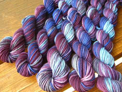 100% extra merino 50g "Borůvky" — foto 2