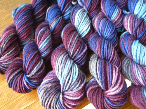 100% extra merino 50g "Borůvky" — foto 3
