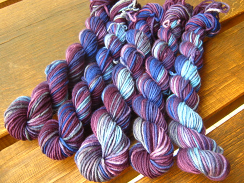 100% extra merino 50g "Borůvky" — foto 4