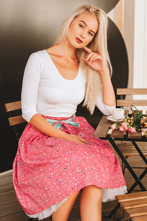 Skládaná sukně Candy — foto 3