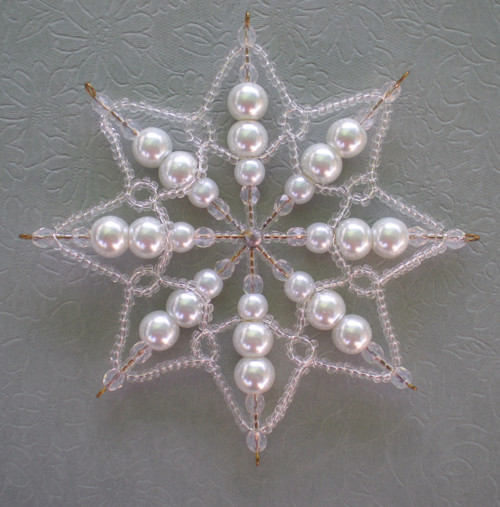 Snow star (hvězda + náušnice) — foto 3