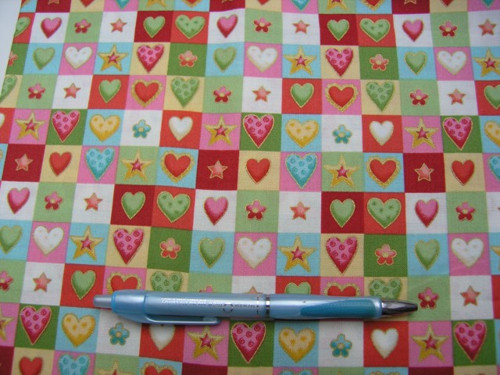 Srdíčka drobný patchwork — foto 2