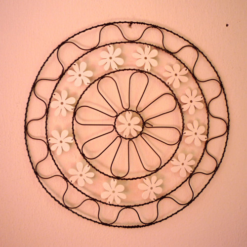 Velká mandala bíle kvetoucí — foto 2