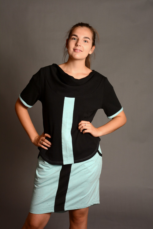 Dámský top "BasicBlue" - OA-B-020 — foto 3