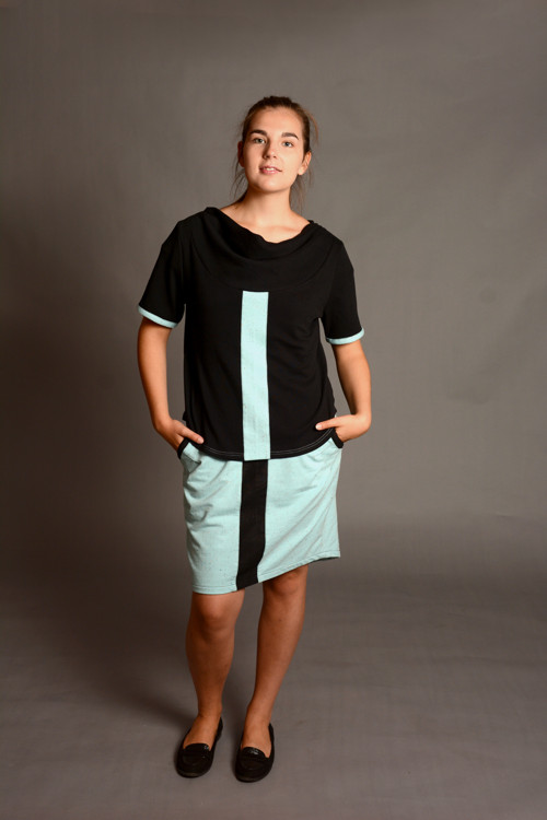 Dámský top "BasicBlue" - OA-B-020 — foto 4