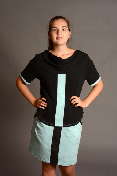 Dámský top "BasicBlue" - OA-B-020 — foto 6