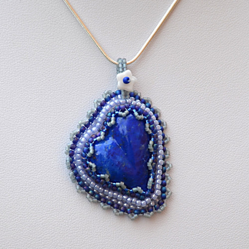 Srdíčko lápis lazuli — foto 3