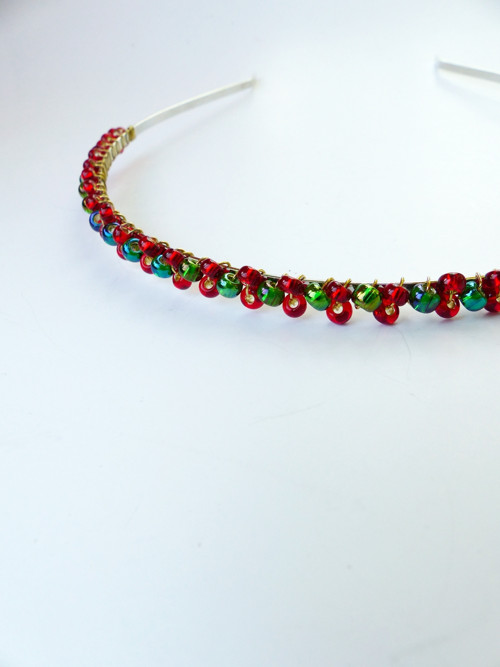 Vánoční čelenka — foto 4