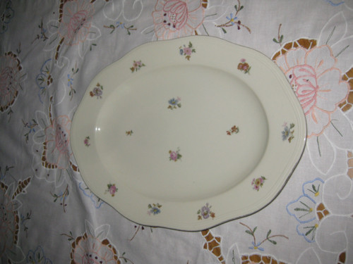 Servírovací porcelánový podnos-tác — foto 3