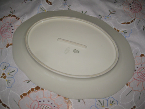 Servírovací porcelánový podnos-tác — foto 5