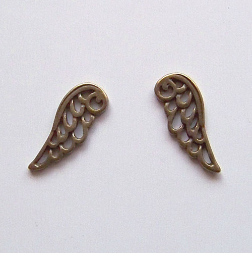Křídlo dírkované/ ant.bronz/ 24x9mm — foto 2