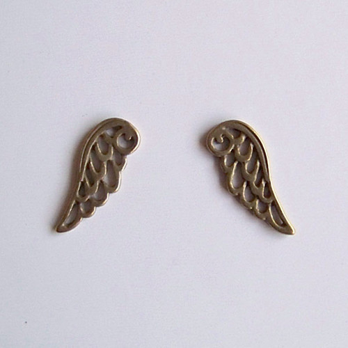 Křídlo dírkované/ ant.bronz/ 24x9mm — foto 3