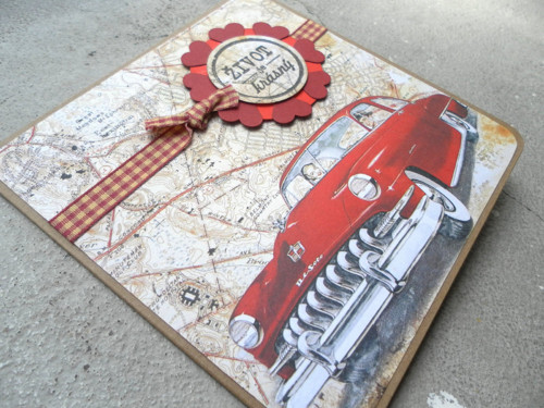 Přání retro car I. — foto 2