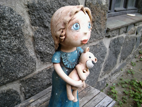 Bětka s medvídkem — foto 2