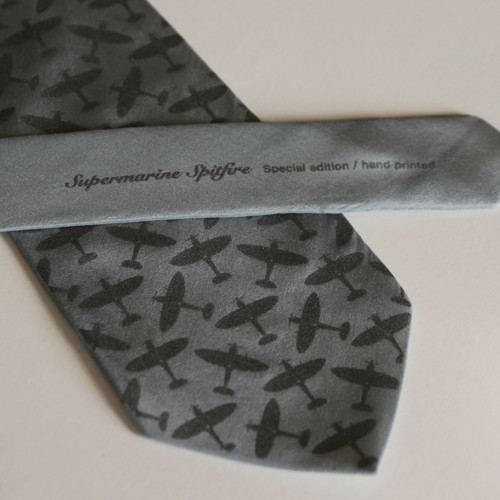 Supermarine spitfire no. 01 gray / kravata — foto 3
