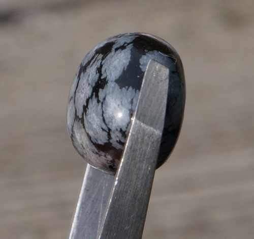 Obsidián sněžný D6575 — foto 3