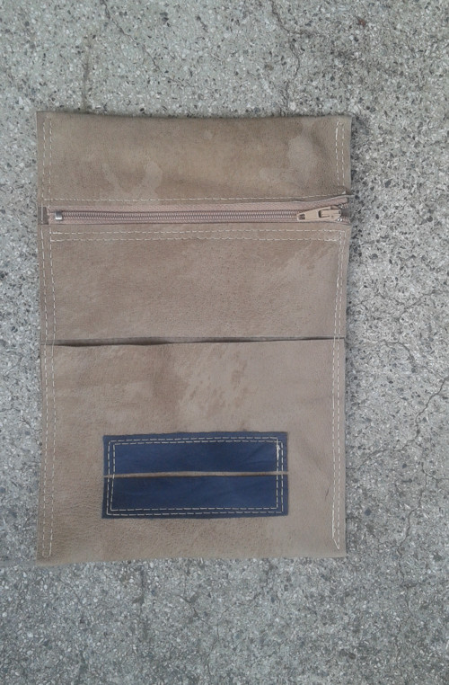 Pouzdro "S MODROU" - upcycling — foto 2
