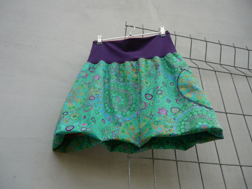 Millefiore in Jade ... balonová suknička — foto 3