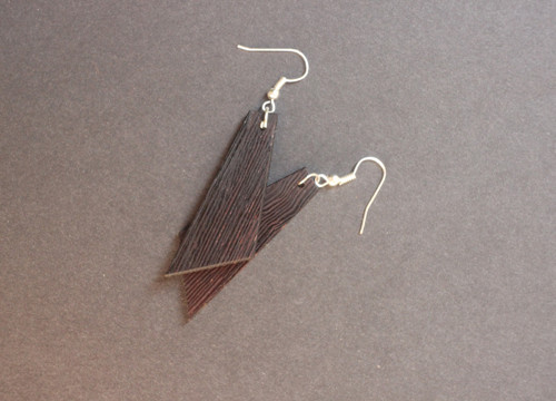 Náušnice wenge — foto 4