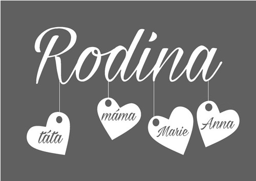Plakát - rodina — foto 2