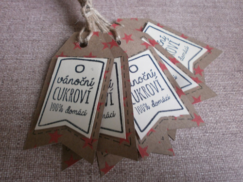 Vánoční visačky cukroví — foto 2