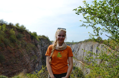 Šátkový nekonečný tunel - béžový — foto 3