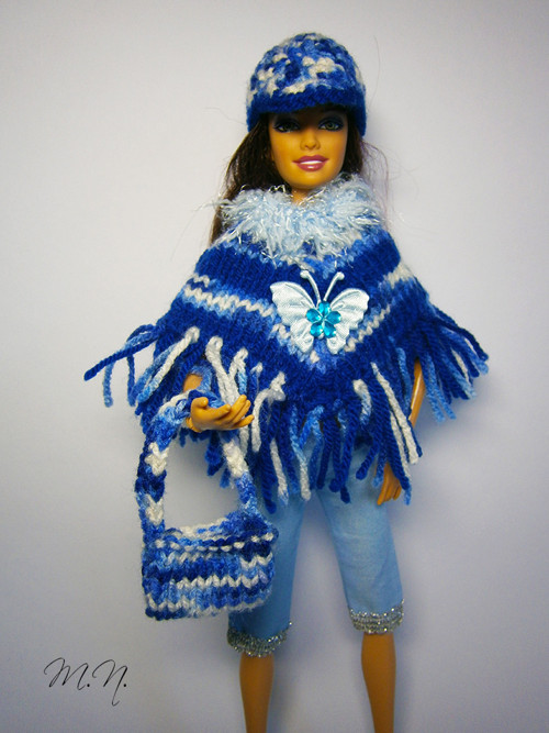 Ponča pro Barbie — foto 2