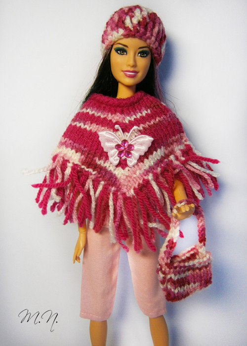 Ponča pro Barbie — foto 4