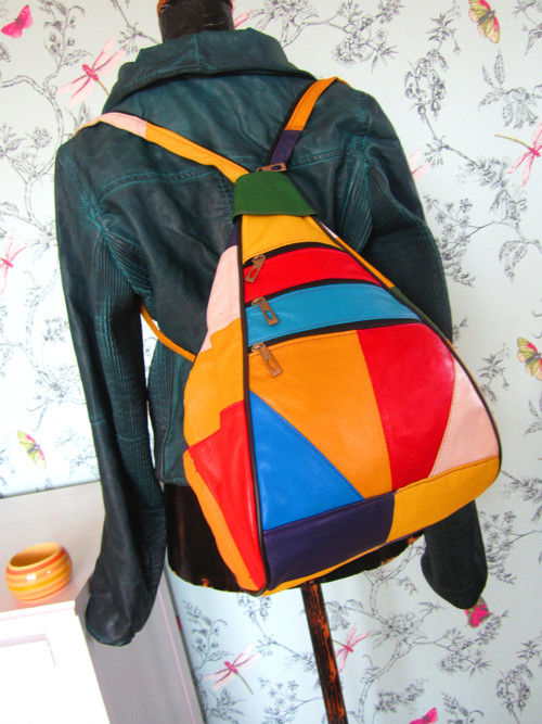 Batůžkotaška patchwork — foto 3