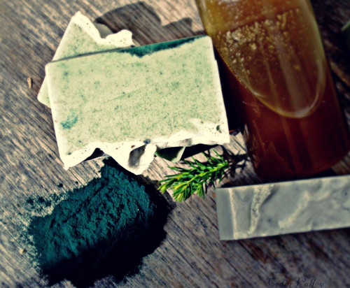 °°PURITY°° Tuhý šampon Nimba & Spirulina — foto 2