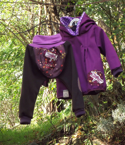Kabátek / šatičky softshell "Vážka II" — foto 2