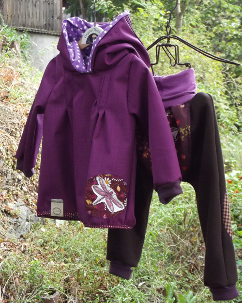 Kabátek / šatičky softshell "Vážka II" — foto 6