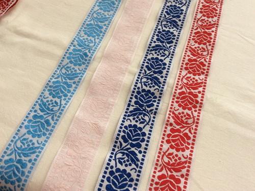 Folklore belt (red/white) — foto 2