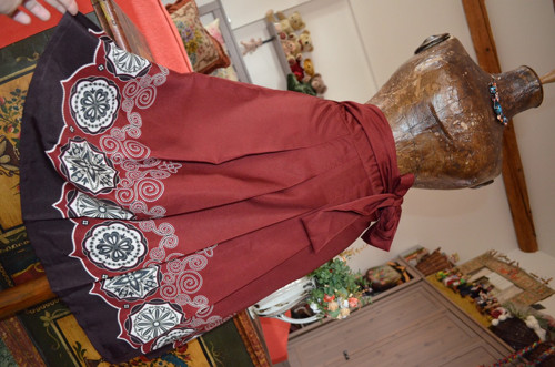 Cihlová sukénka ornamentální — foto 6