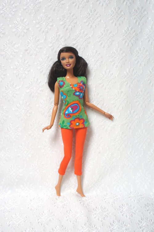 Letní oranžový komplet — foto 2