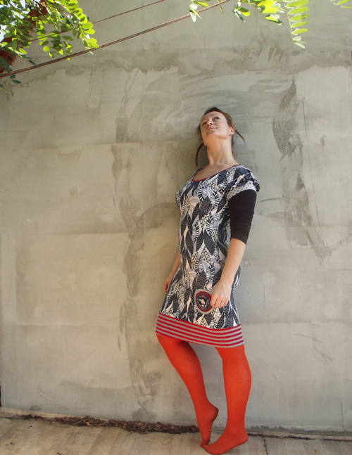 Trikošaty "Sova v listí II", L/XL — foto 3