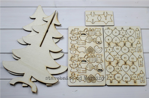 ADVENTNÍ STROMEK - adventní kalendář — foto 3